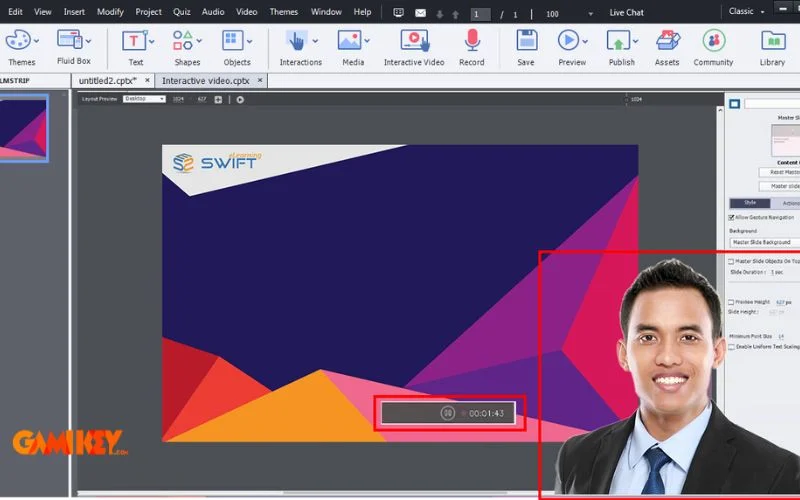 Multimedia integration in <strong>Adobe Captivate</strong>