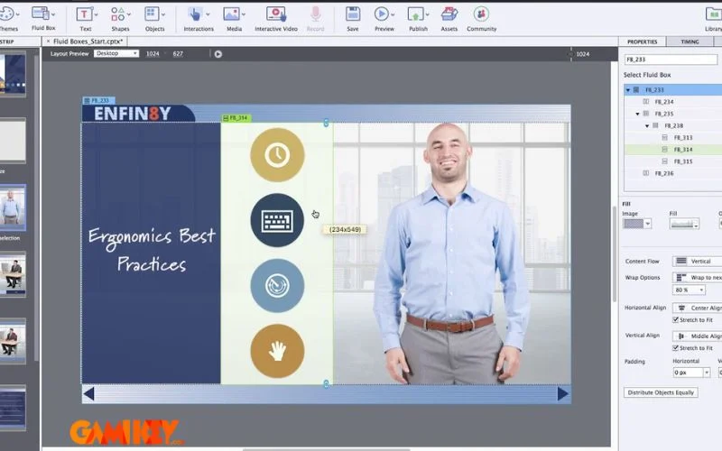 Advanced features in <strong>Adobe Captivate</strong>