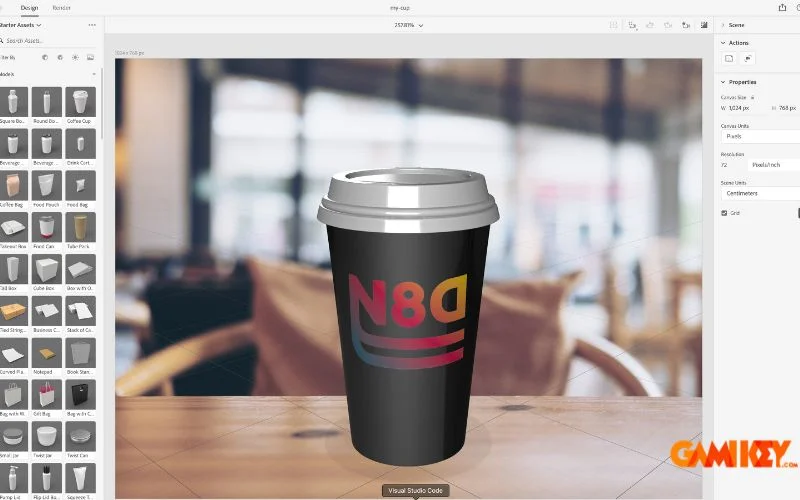 Creative freedom in Adobe Dimension