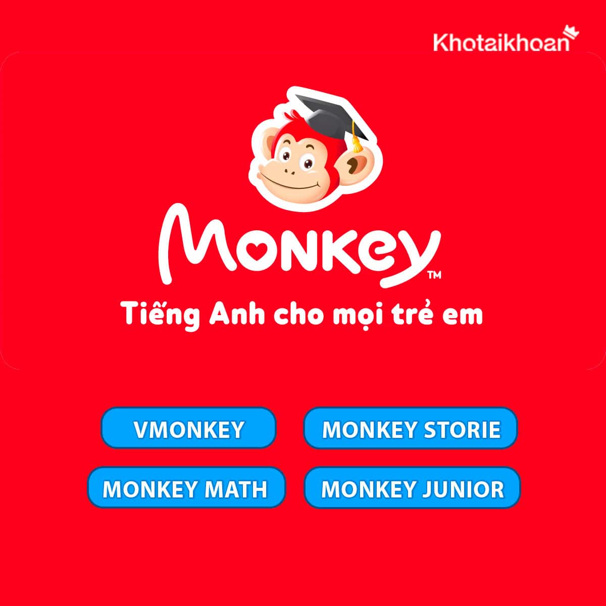 Monkey Account – English learning for children