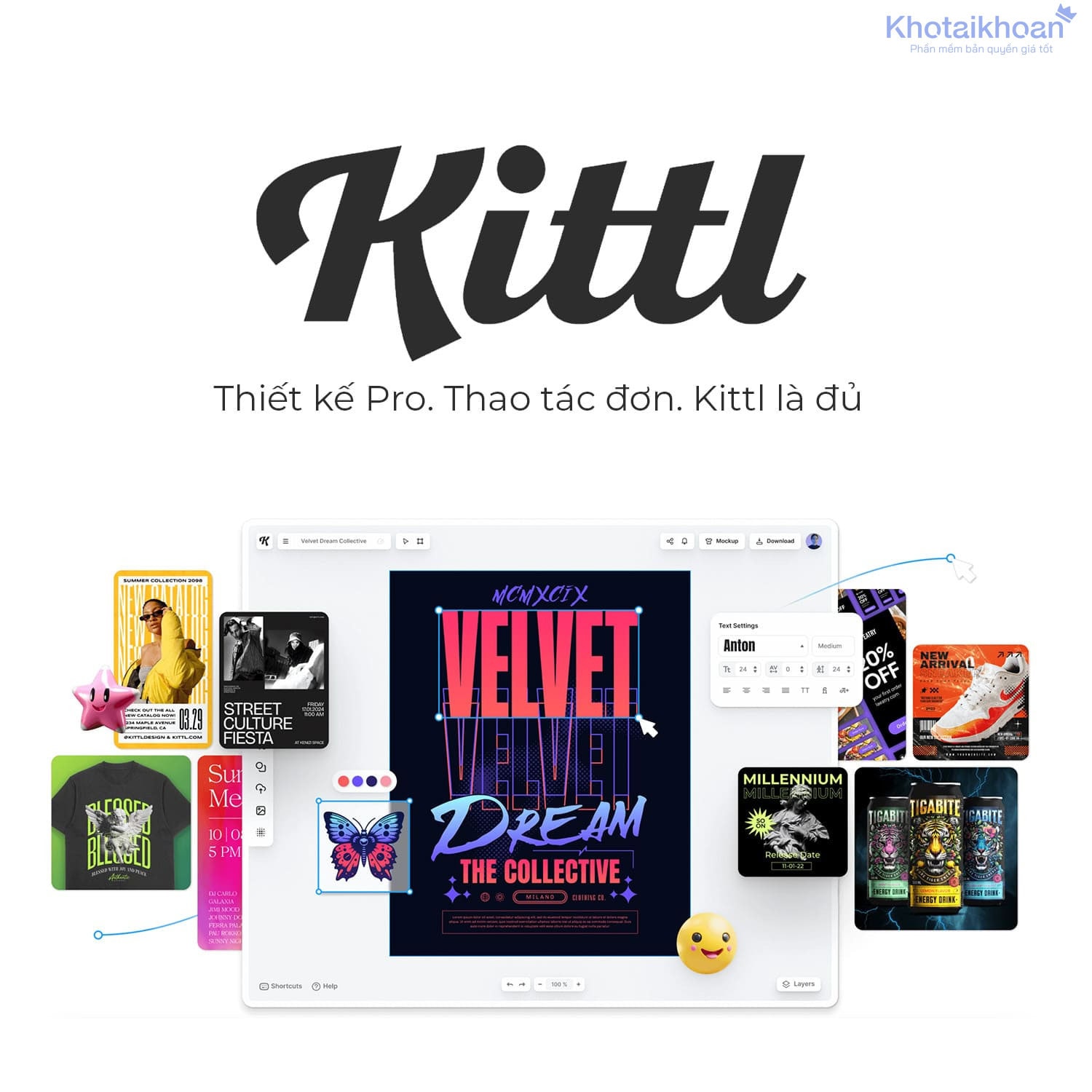 Upgrade Kittl Account