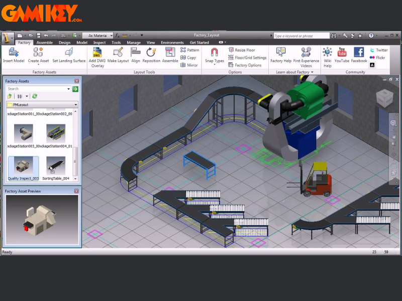 3D Factory Modeling