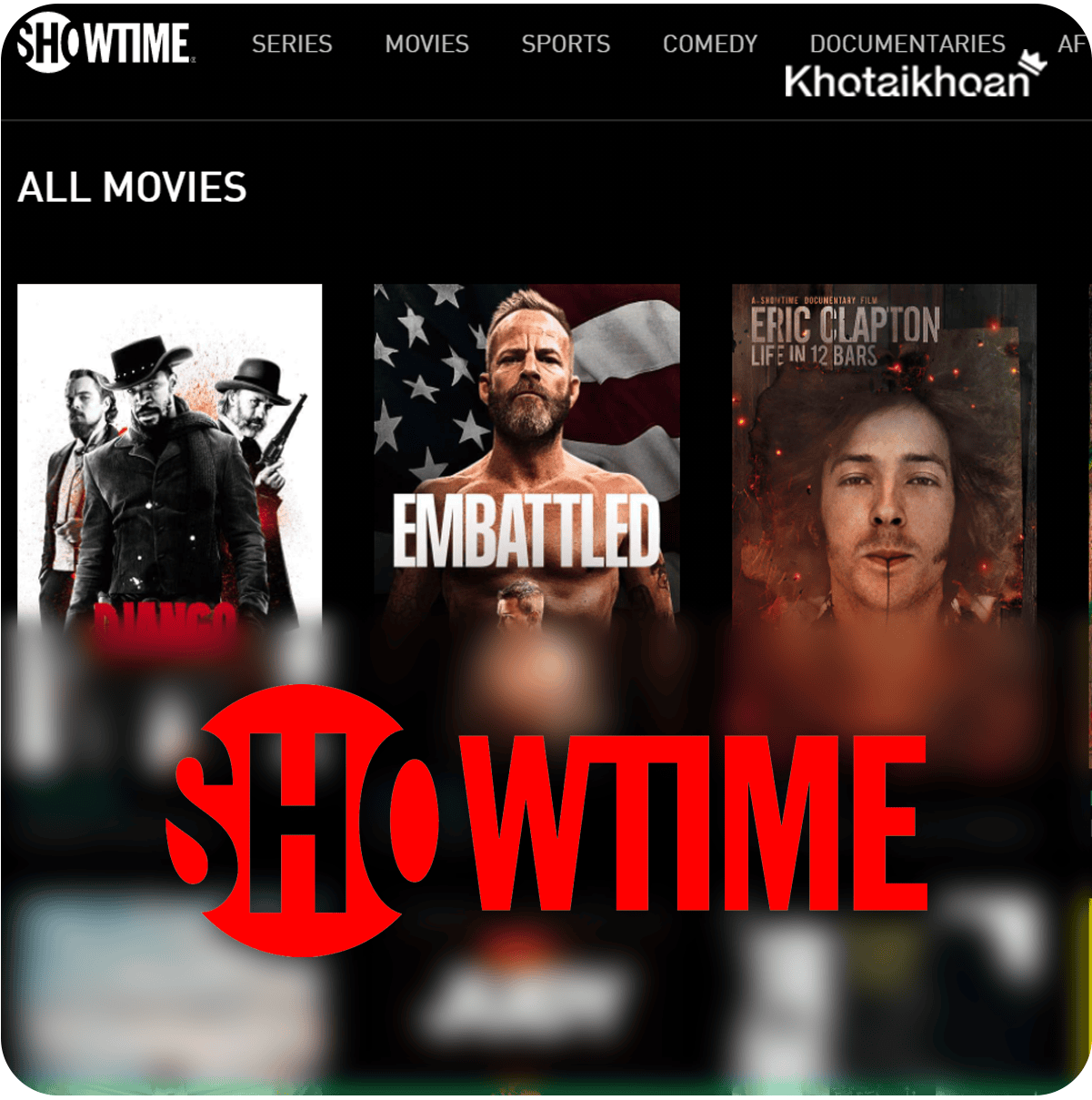 Showtime Premium Account