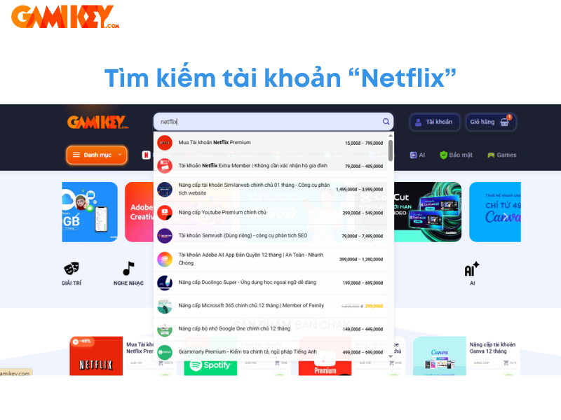 Tài khoản Netflix Premium