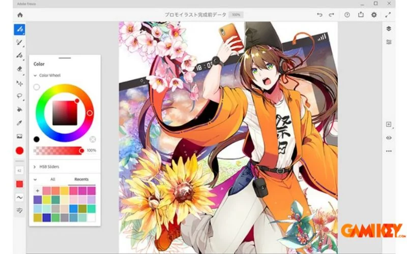 Adobe Fresco effects