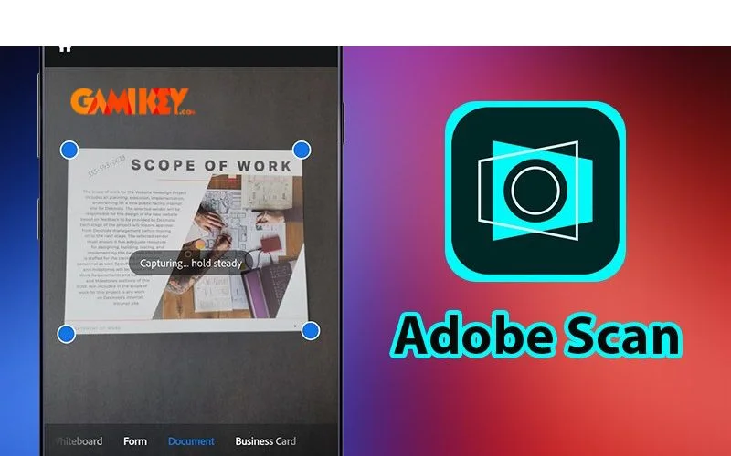 Adobe Scan interface overview