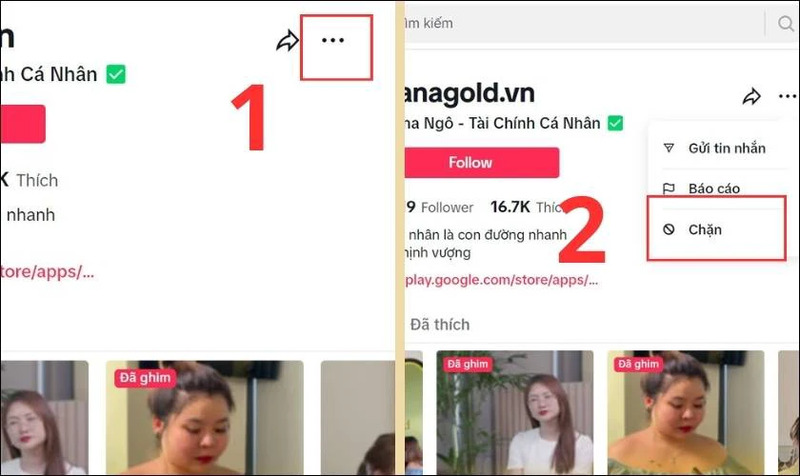 cách chặn TikTok