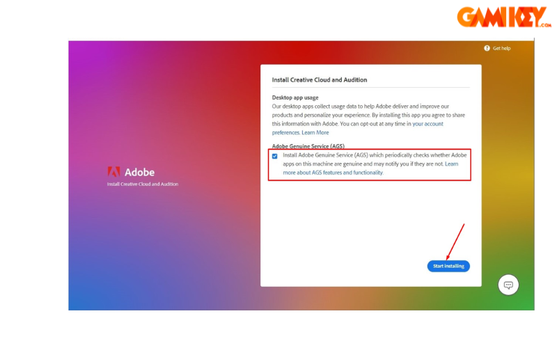 Selecting for installation