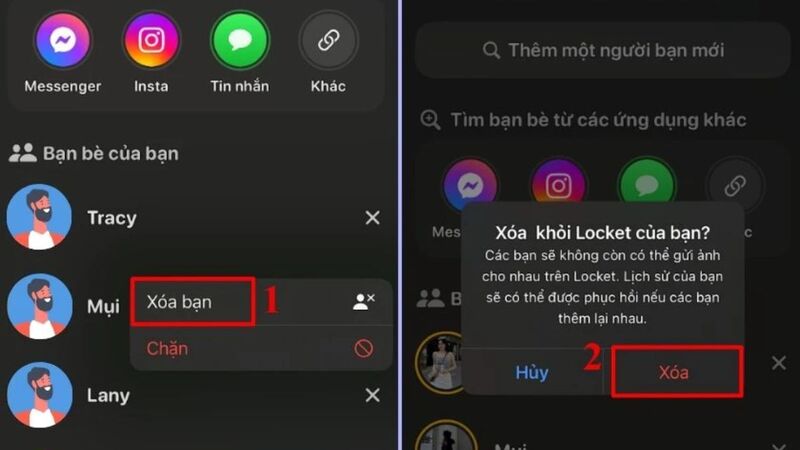 cách kết bạn trên locket