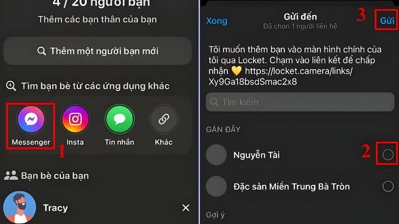 cách kết bạn trên locket