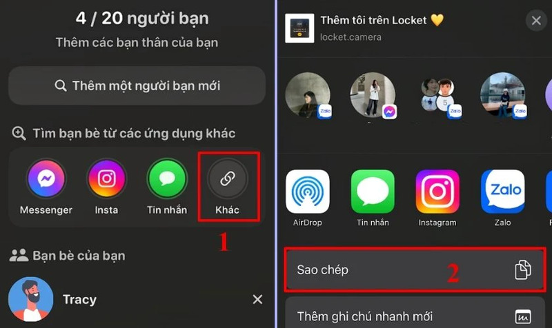 cách kết bạn trên locket