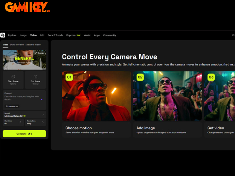 Style and effect selection for videos