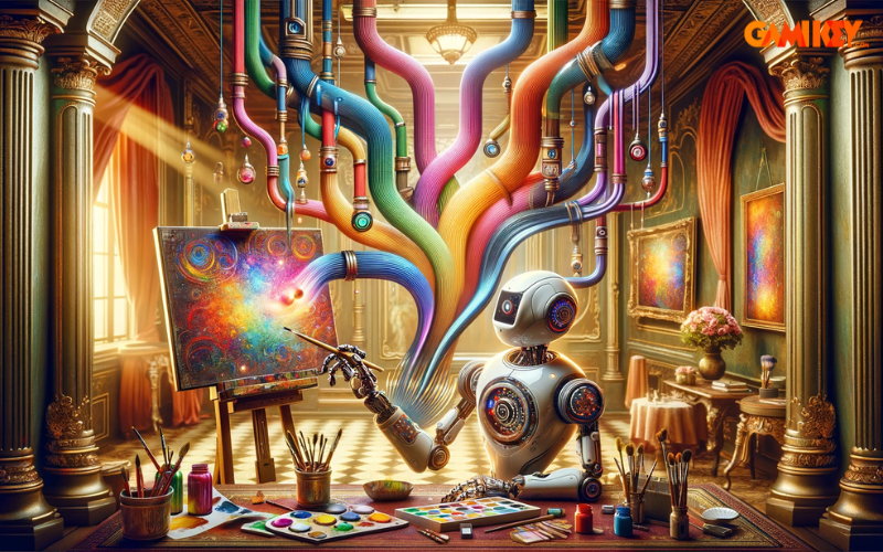 AI tool for generating images from text