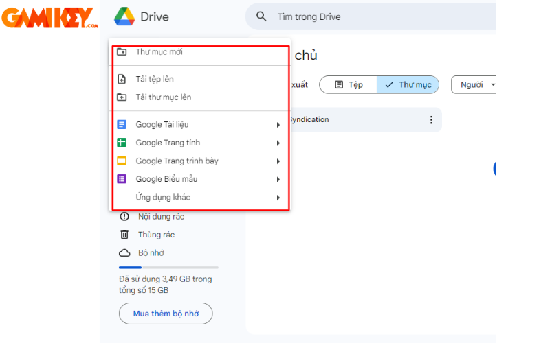 google drive la gi 7