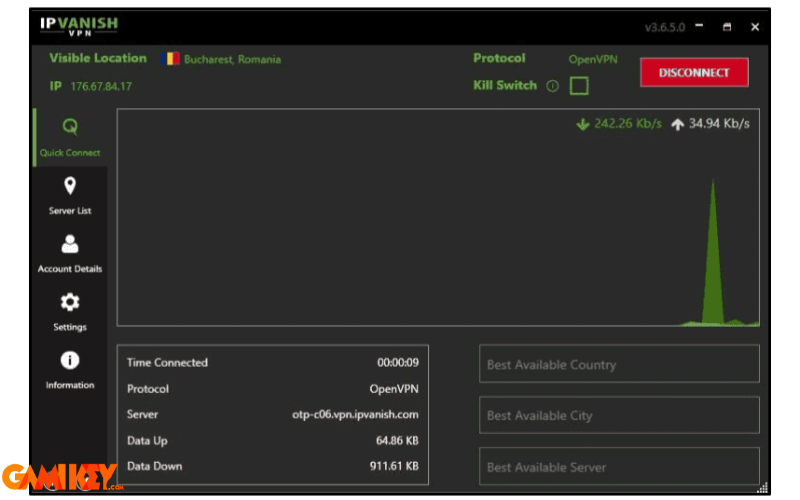 ipvanish VPN là gì