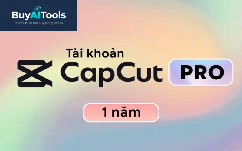 Mua tài khoản capcut pro